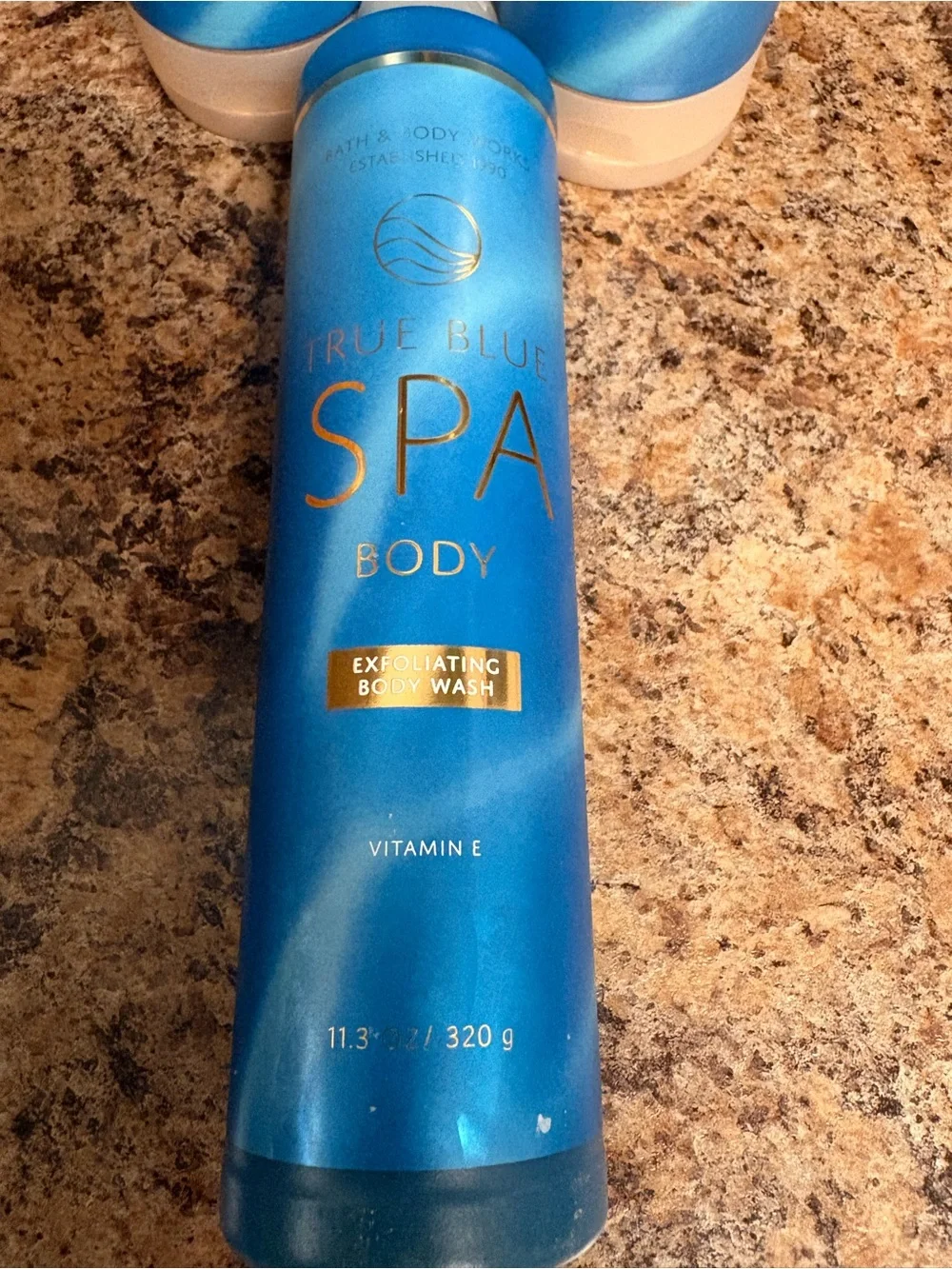 Bath & Body Works True Blue Spa Body Moisturizing Shower & Exfoliation Wash NWT